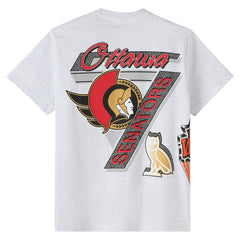 NHL Ottawa Senators OVO x NHL Retro T-Shirt - Heather Gray