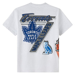 NHL Toronto Maple Leafs OVO x NHL Retro T-Shirt - Heather Gray