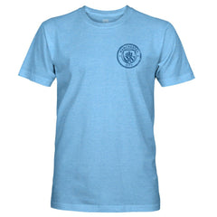Manchester City 1863FC Mono Badge Retro Tri-Blend T-Shirt Sky Blue sale