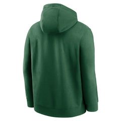 New York Jets Rewind Club Logo Pullover Hoodie Green