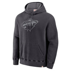 NHL Minnesota Wild Fanatics Made in Canada Pullover Hoodie - Black