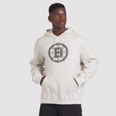 NHL Boston Bruins Fanatics Made in Canada Pullover Hoodie - Cream