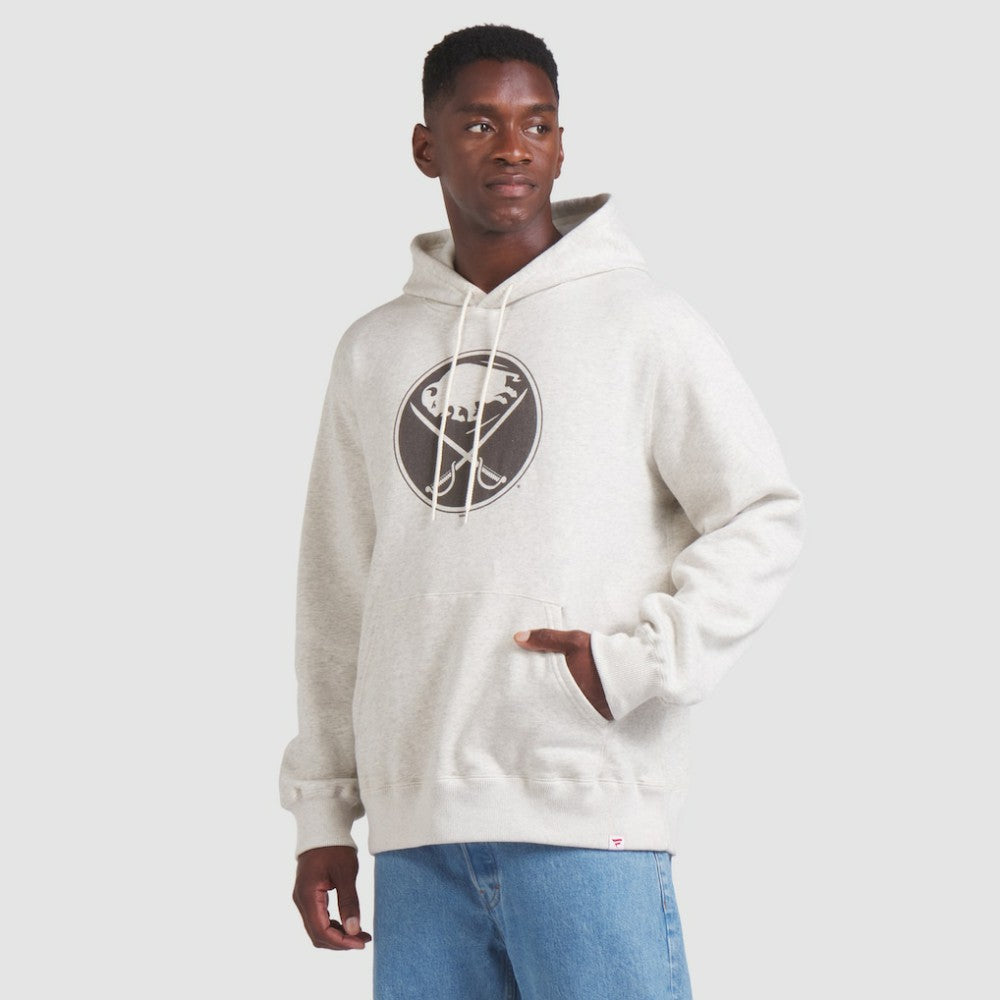 NHL Buffalo Sabres Fanatics Made in Canada Pullover Hoodie - Cream