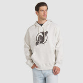 NHL New Jersey Devils Fanatics Made in Canada Pullover Hoodie - Cream