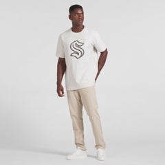 NHL Seattle Kraken Fanatics Made in Canada T-Shirt - Cream