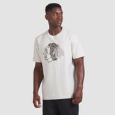 NHL Chicago Blackhawks Fanatics Made in Canada T-Shirt - Cream
