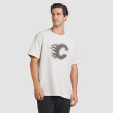 NHL Calgary Flames Fanatics Made in Canada T-Shirt - Cream
