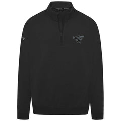 Baltimore Orioles Levelwear Murray Nightfall Quarter-Zip Top - Black Tops