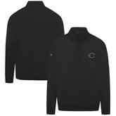Cincinnati Reds Levelwear Murray Nightfall Quarter-Zip Top - Black Tops