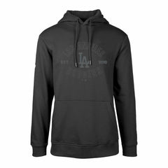 Los Angeles Dodgers Levelwear Podium Abyssal Pullover Hoodie - Black Hoodies