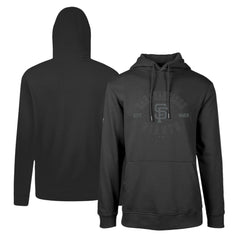San Francisco Giants Levelwear Podium Abyssal Pullover Hoodie - Black Hoodies