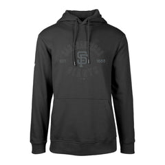 San Francisco Giants Levelwear Podium Abyssal Pullover Hoodie - Black Hoodies