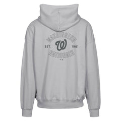 Washington Nationals Levelwear Uphill Abyssal Full-Zip Hoodie - Gray Hoodies