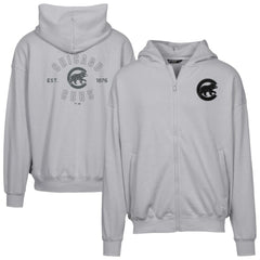 Chicago Cubs Levelwear Uphill Abyssal Full-Zip Hoodie - Gray Hoodies