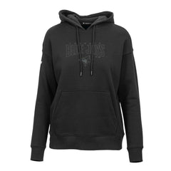 Toronto Blue Jays Levelwear Women's Adorn Darkmoon Pullover Hoodie - Black Hoodies