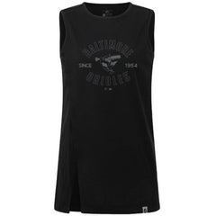 Baltimore Orioles Levelwear Women's Influx Abyssal Tank Top - Black Tanks