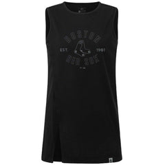 Boston Red Sox Levelwear Women's Influx Abyssal Tank Top - Black Tanks