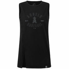 Los Angeles Angels Levelwear Women's Influx Abyssal Tank Top - Black Tanks