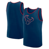 Houston Texans Logo Athletic Unmatched Success Tank Top Navy