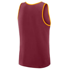 Washington Commanders Logo Athletic Unmatched Success Tank Top Burgundy