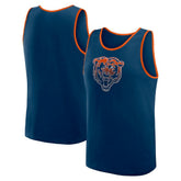Chicago Bears Logo Athletic Unmatched Success Tank Top Navy