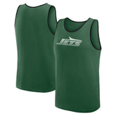 New York Jets Logo Athletic Unmatched Success Tank Top Green