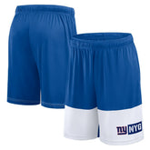 New York Giants Logo Athletic Best of the Best Shorts Royal