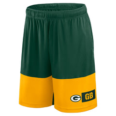 Green Bay Packers Logo Athletic Best of the Best Shorts Green