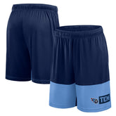 Tennessee Titans Logo Athletic Best of the Best Shorts Navy