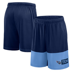 Tennessee Titans Logo Athletic Best of the Best Shorts Navy
