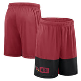 Arizona Cardinals Logo Athletic Best of the Best Shorts Cardinal
