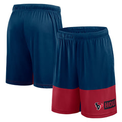 Houston Texans Logo Athletic Best of the Best Shorts Navy