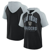 Las Vegas Raiders Logo Athletic Prime Hoodie T-Shirt Black