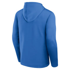 Detroit Lions Logo Athletic Head Start Pullover Hoodie Blue