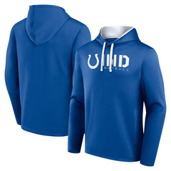 Indianapolis Colts Logo Athletic Head Start Pullover Hoodie Royal