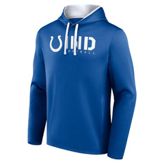 Indianapolis Colts Logo Athletic Head Start Pullover Hoodie Royal
