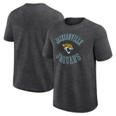 Jacksonville Jaguars Logo Athletic Success T-Shirt Heather Charcoal