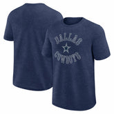 Dallas Cowboys Logo Athletic Success T-Shirt Heather Navy