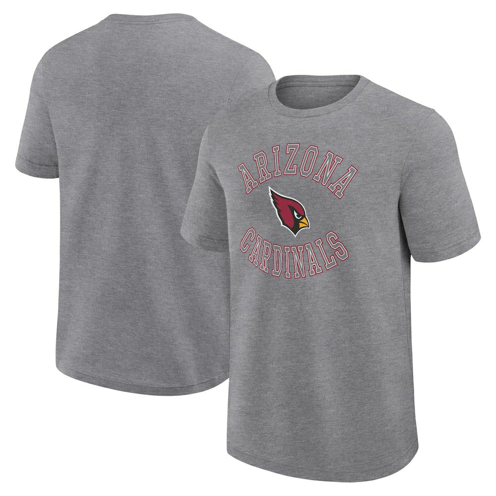 Arizona Cardinals Logo Athletic Success T-Shirt Heather Gray