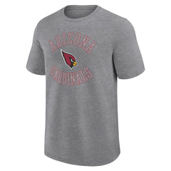 Arizona Cardinals Logo Athletic Success T-Shirt Heather Gray