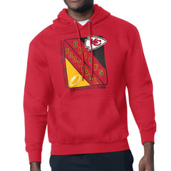 Kansas City Chiefs Starter Shield Logo Pullover Hoodie Red