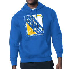 Los Angeles Chargers Starter Shield Logo Pullover Hoodie Royal