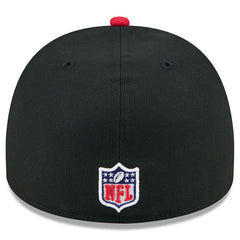 Atlanta Falcons New Era 2025 NFL Draft On Stage A-Frame 59FIFTY Fitted Hat Black/Red