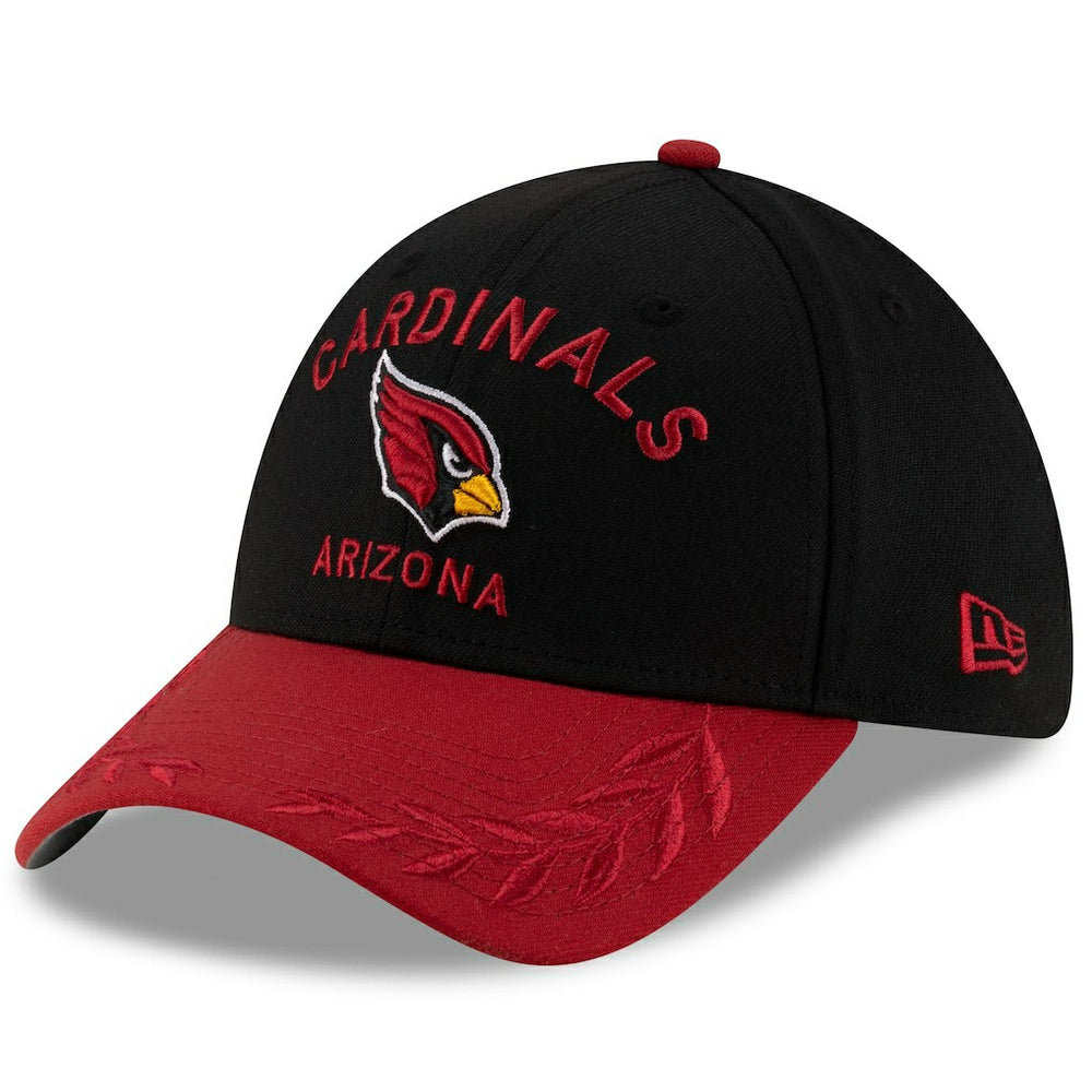 Arizona Cardinals New Era 2025 NFL Draft 39THIRTY Flex Hat Black/Cardinal