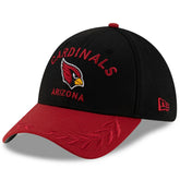 Arizona Cardinals New Era 2025 NFL Draft 39THIRTY Flex Hat Black/Cardinal