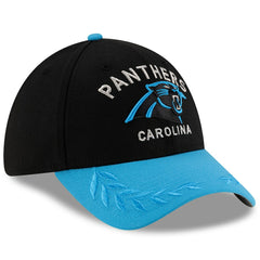 Carolina Panthers New Era 2025 NFL Draft 39THIRTY Flex Hat Black/Blue