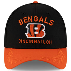 Cincinnati Bengals New Era 2025 NFL Draft 39THIRTY Flex Hat Black/Orange