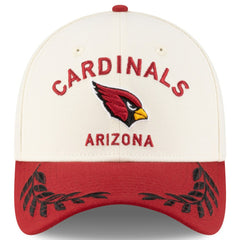 Arizona Cardinals New Era 2025 NFL Draft 39THIRTY Flex Hat Cream/Cardinal