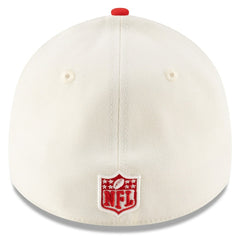 Kansas City Chiefs New Era 2025 NFL Draft 39THIRTY Flex Hat Cream/Red