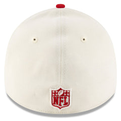 Tampa Bay Buccaneers New Era 2025 NFL Draft 39THIRTY Flex Hat Cream/Red